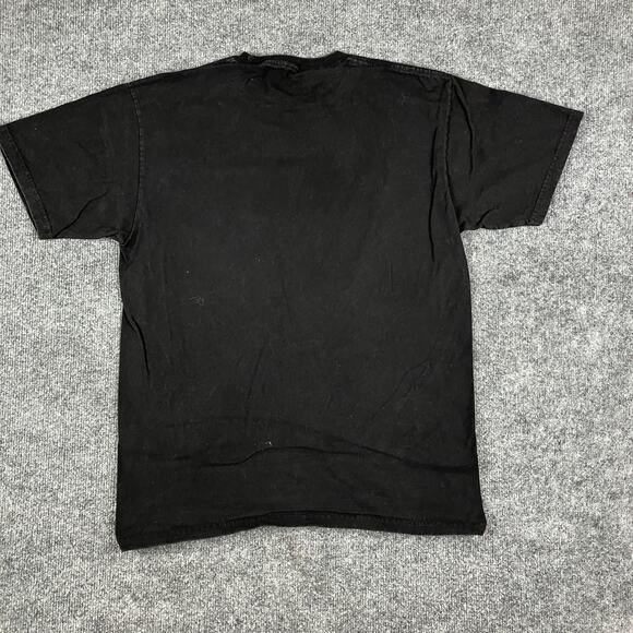 Vans T-Shirt Mens Medium Black Classic Fit Logo Graphic Casual Skate Tee - Picture 7 of 8
